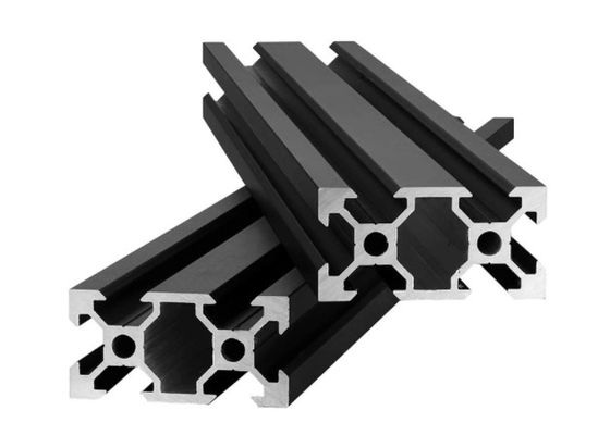 T4 V Slotted / T Slotted การอัดขึ้นรูปอลูมิเนียมแบบกำหนดเองสำหรับอุตสาหกรรม