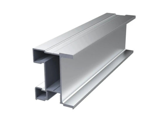 Sliver Anodised 6063 T6 โปรไฟล์การอัดขึ้นรูปอลูมิเนียม GB 5237-2008