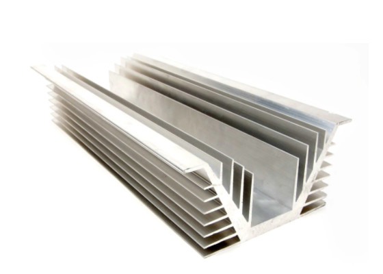 6063 อลูมิเนียมฮีทซิงค์ Extrusion Anodized Cnc Machining Inverter