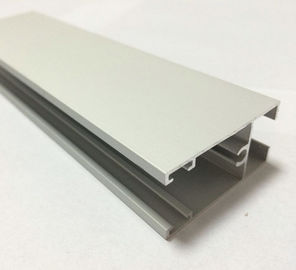 White Powder Painted Aluminum Extrusion Profiles For Sliding Door