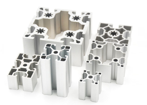 V Slot Industrial โปรไฟล์อลูมิเนียมเหล็กขัดเงาป้องกันรอยขีดข่วน