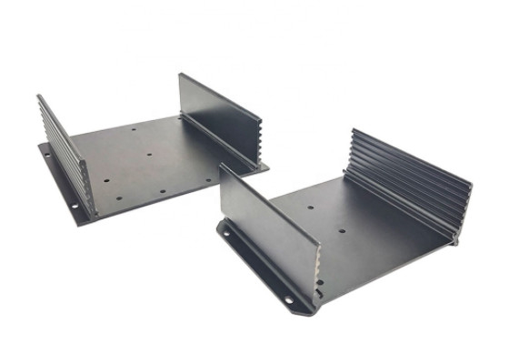 การพ่นสีฝุ่น Anodized Industrial Aluminium Profile Extrusion Elctrical Cover