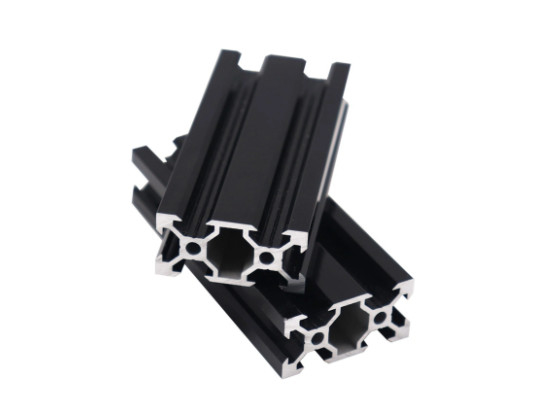 V - Slot 6005 โปรไฟล์การอัดขึ้นรูปอลูมิเนียมอุตสาหกรรมการชุบผิวอโนไดซ์